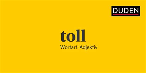 Synonym für toll .